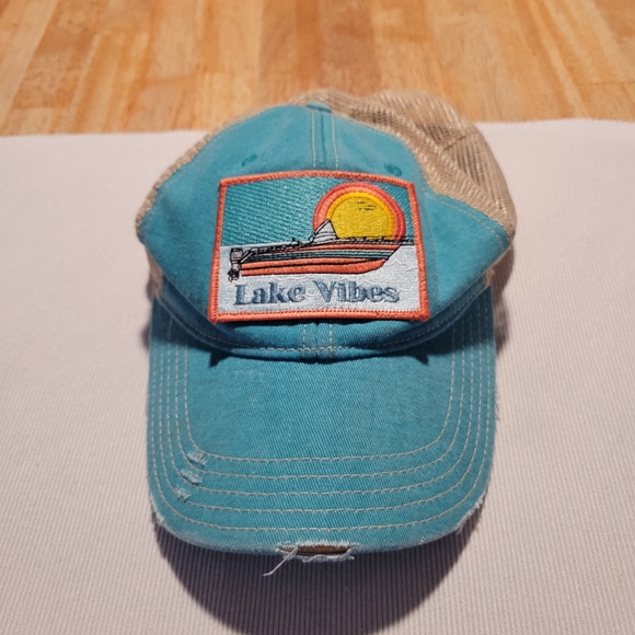 🏖EUC~ LAKE VIBES BASEBALL CAP - Picture 8 of 8